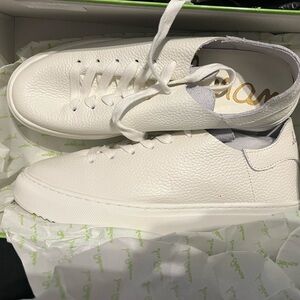 New in Box Sam Edelman Bright White Poppy Sneakers Size 7